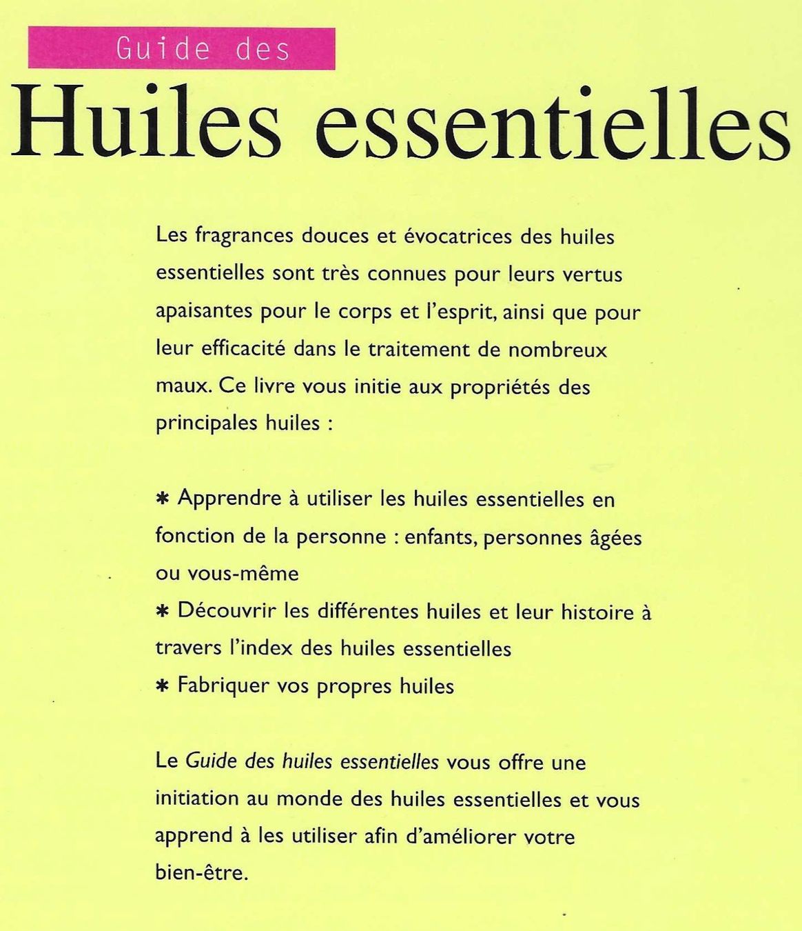 Bücher: GUIDE DES HUILES ESSENTIELLES – Gebraucht aus Bex von Giorgiob 1