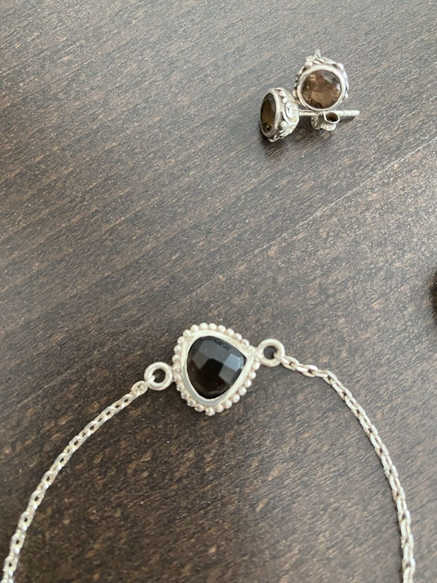 Altri gioielli: Silber Schmuckset mit Rauchquarz – Usato da Eglisau venduto da nic_d7km 3