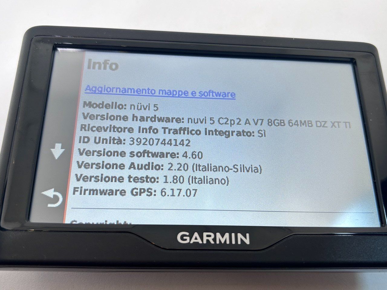 Garmin Navigatori: Navigatore Garmin nüvi 5 – Usato da Giubiasco venduto da LorisVale 9
