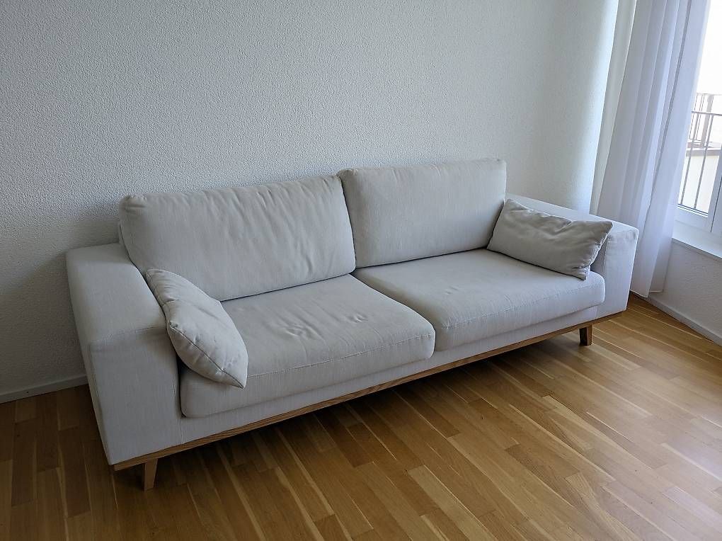 Micasa Sofas: Micasa Sofa - MORITZ II creme – Gebraucht aus Abtwil SG von SHA256 2