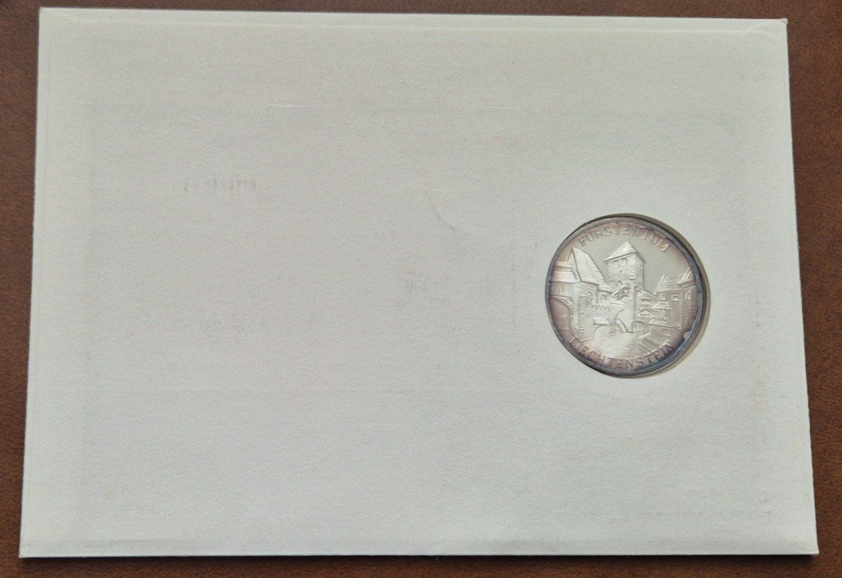 Medaglie: Numisbrief Feinsilber ARGOR 999.9 -  Schloss Gutenberg 1981 – Nuovo (secondo la descrizione) da St. Moritz venduto da Guenteratch 4
