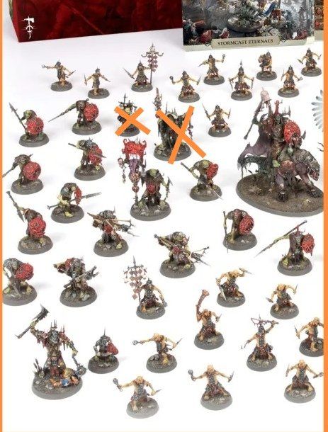 Statuette: Warhammer AoS Orruk Warclans Kruleboyz – Nuovo (secondo la descrizione) da Hilterfingen venduto da Krimskramsel