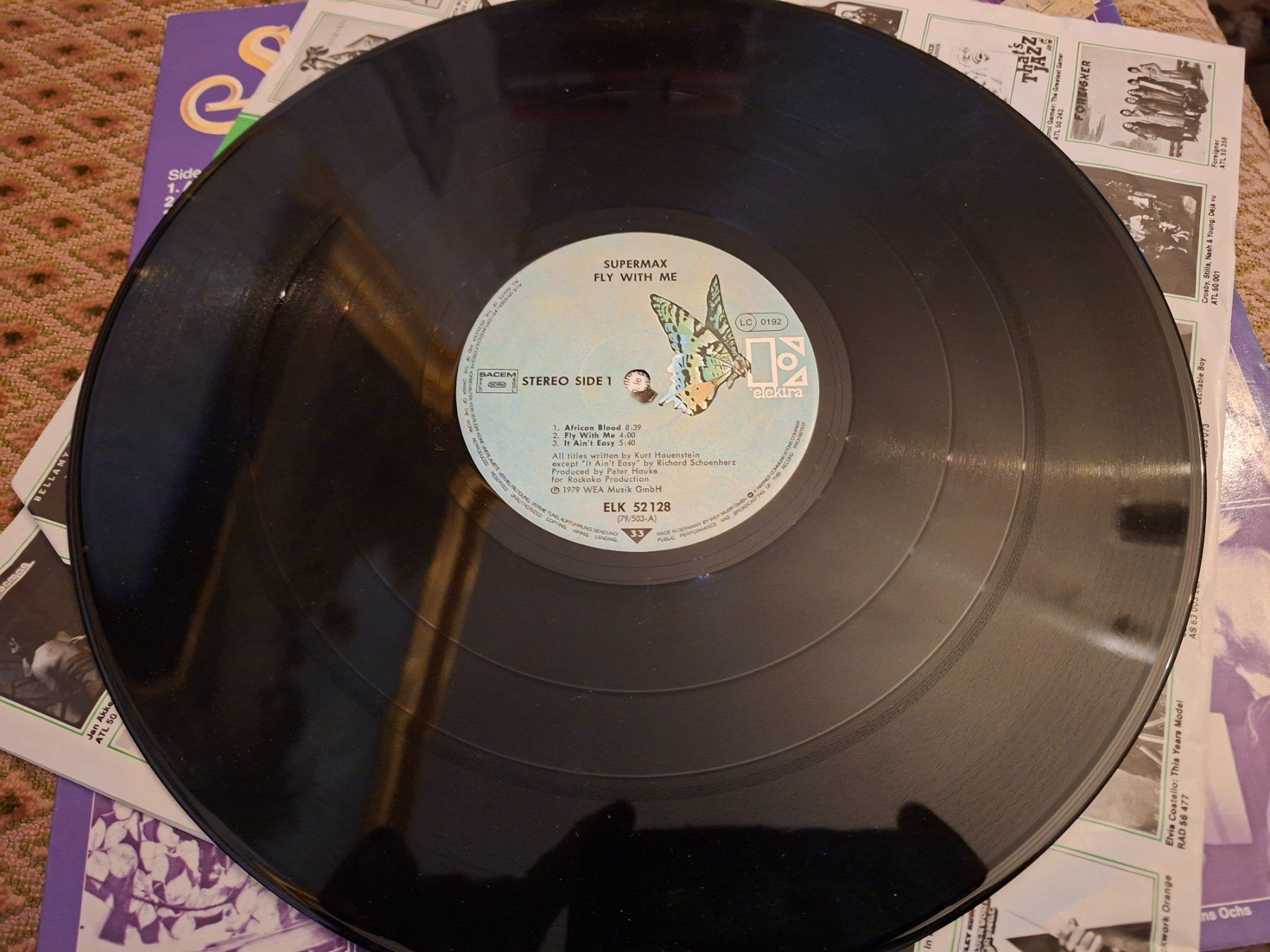 Vinyles: Disco LP - Supermax- Fly With Me - 1979 – D'occasion à Bernex par Wannabehasbeen01 3