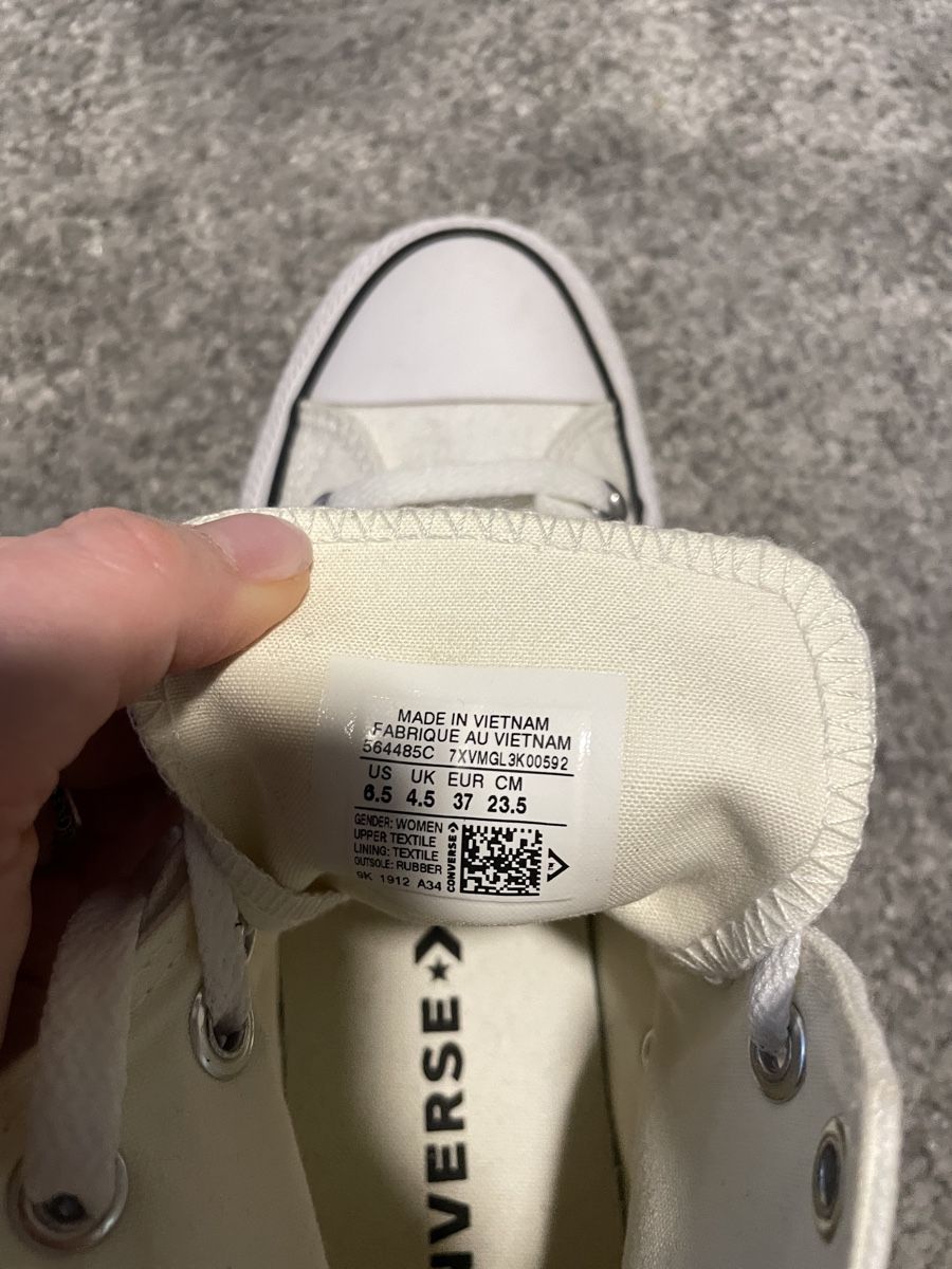 Converse Scarpe da donna: converse all star platform (37) – Usato da Freidorf TG venduto da driftingforthrifting 1