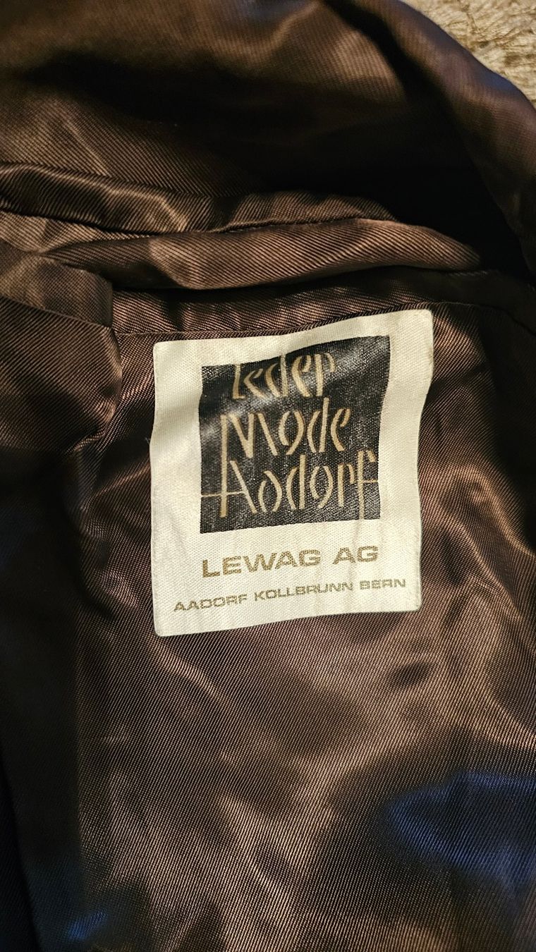 Mäntel: Vintage Ledermantel – Gebraucht aus Gansingen von Blaki 6