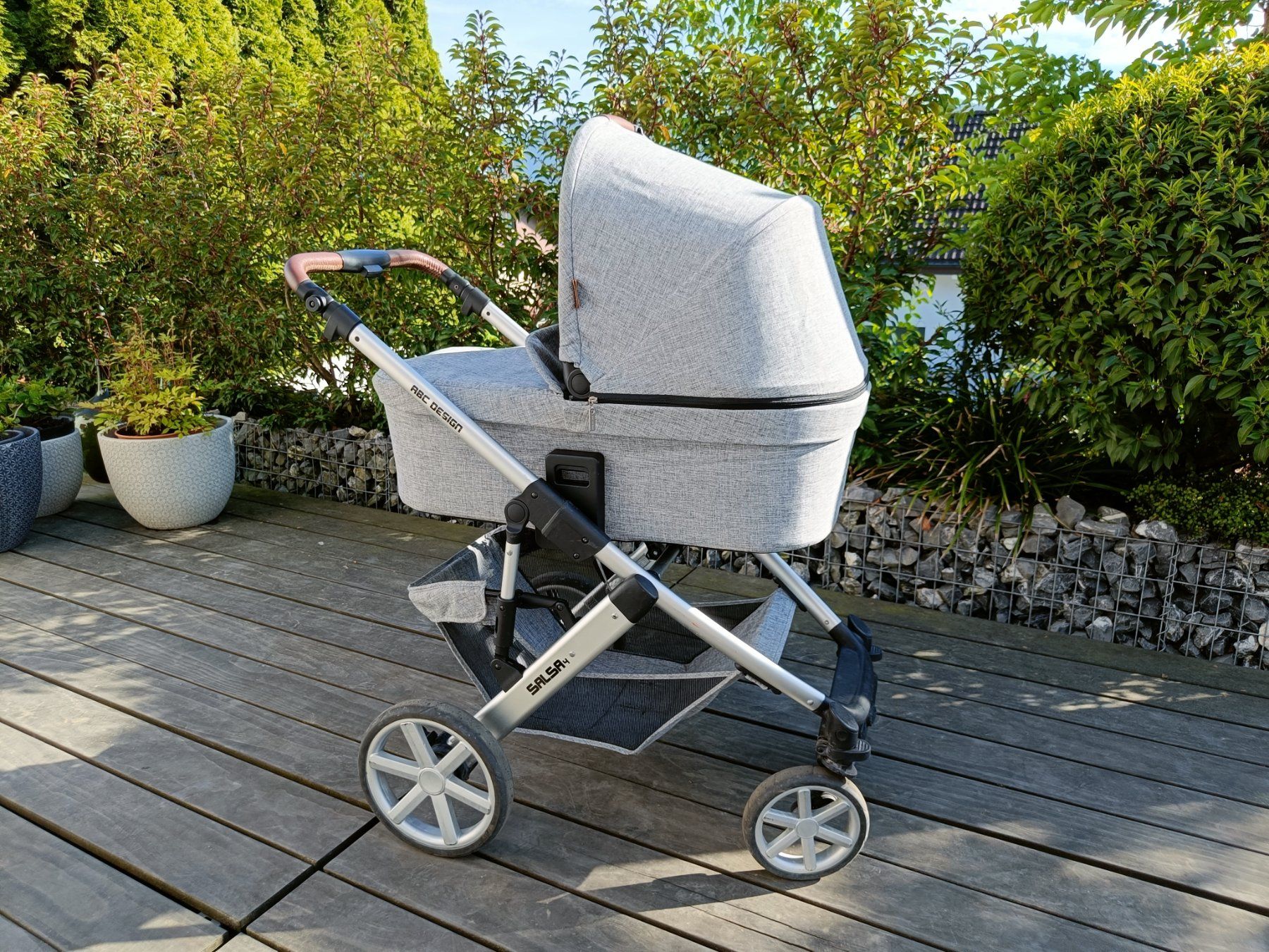ABC Design Kinderwagen: ABC Design Salsa 4 Kombi-Kinderwagen, Graphite Grey – Gebraucht aus Kaltbrunn von MaijaP 2