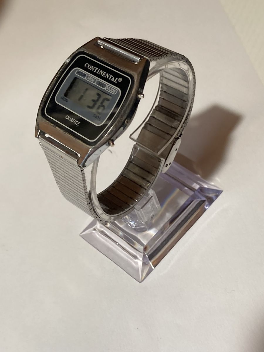 Continental Orologi: Continental Lcd uhr 33x39 mm – Usato da Glattbrugg venduto da vintagemania 6