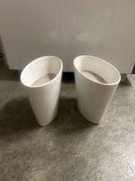 2er Set: Elegante, zeitlose Vasen/ Töpfe