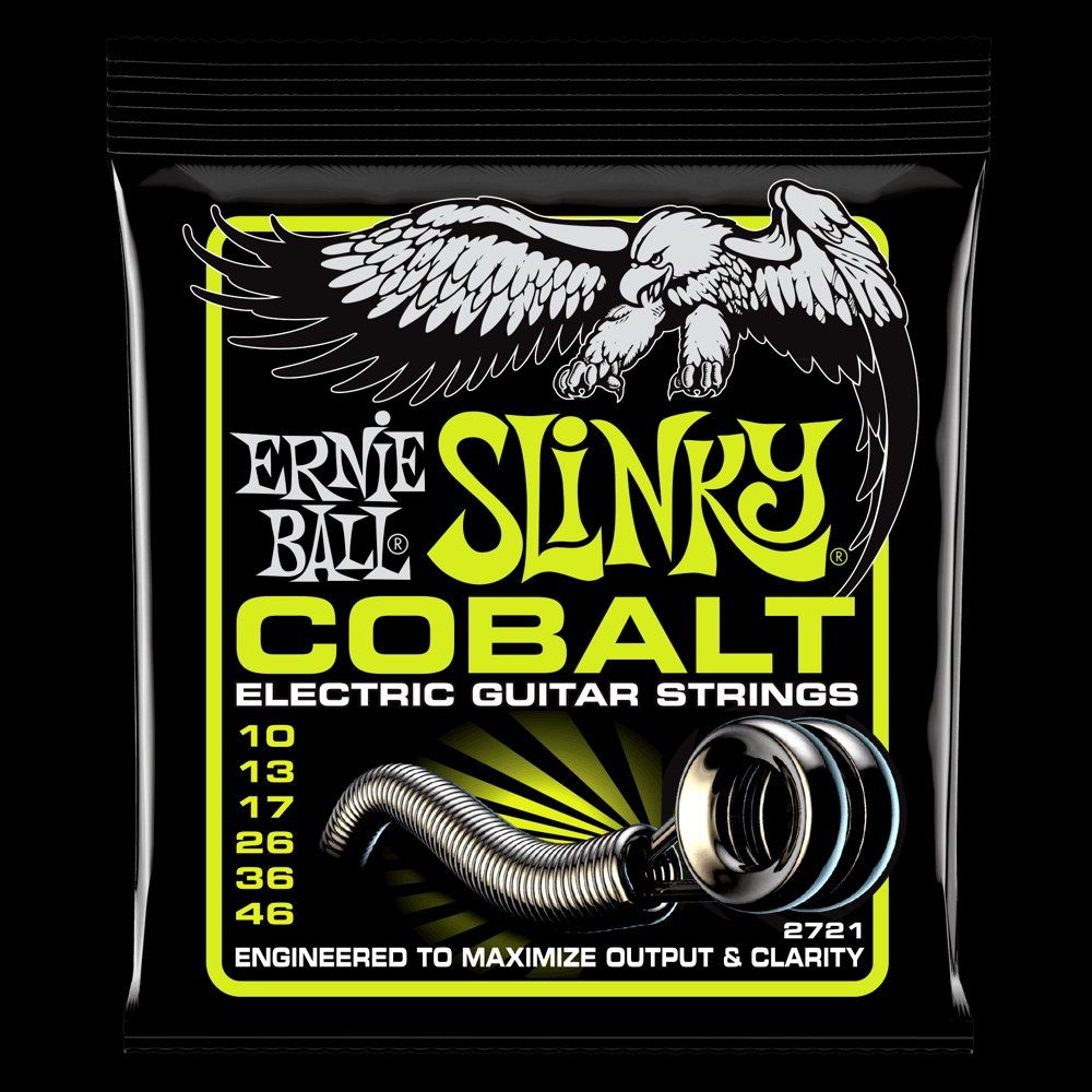 Strumenti musicali: Regular Slinky Cobalt E-Gitarrensaiten 10-46 – Nuovo e nell'imballaggio originale da Aarau venduto da D-moll