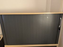 Rollladenschrank/Büroschrank Werndl 70x120x40 mit Schlüssel