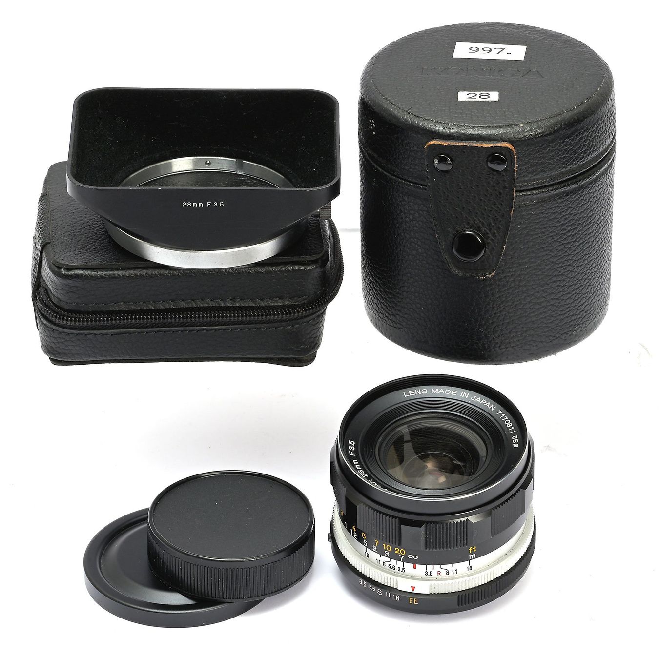 Konica Obiettivi: Konica Hexanon AR 28mm 3.5 + Geli – Usato da Bubendorf venduto da zimmers_creativteam 1