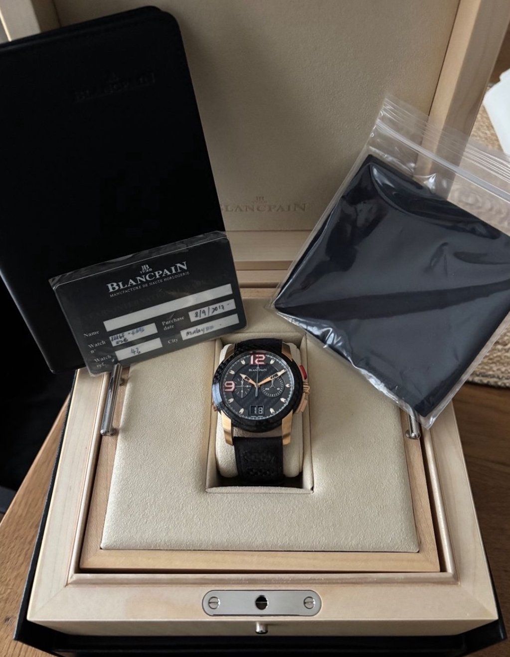 Blancpain Orologi: Blancpain L-Evolution Flyback 18k Gold – Usato da Thalwil venduto da malexx 1