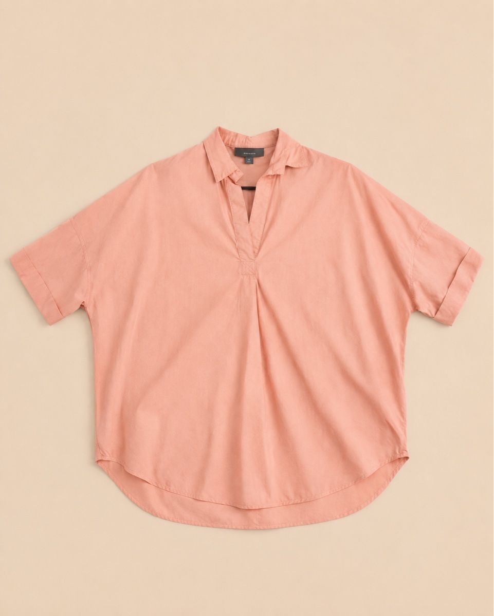 Camicette: BLOUSE ROSE MANCHES COURTES – Nuovo (secondo la descrizione) da Lausanne venduto da KeNaChic 1