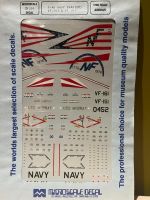 1:72 Decalbogen F-4N US Navy