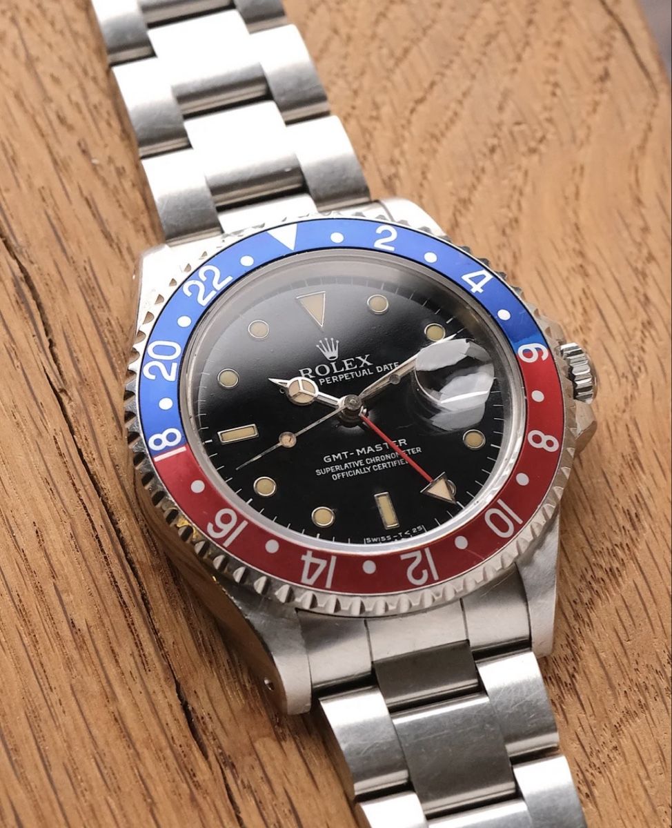 Rolex Orologi: Rolex GMT Pepsi, Pumpkin Dial, Tritium – Usato da Chur venduto da lucretiawatches 4