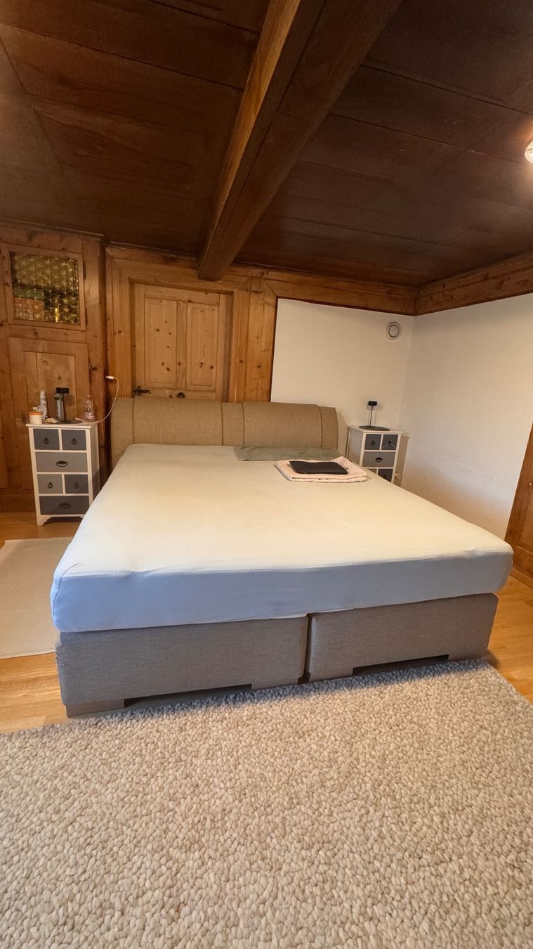 Letti: Boxspring Bett 180 x 200 cm beige/sand – Usato da Sennwald venduto da CountryLife 2