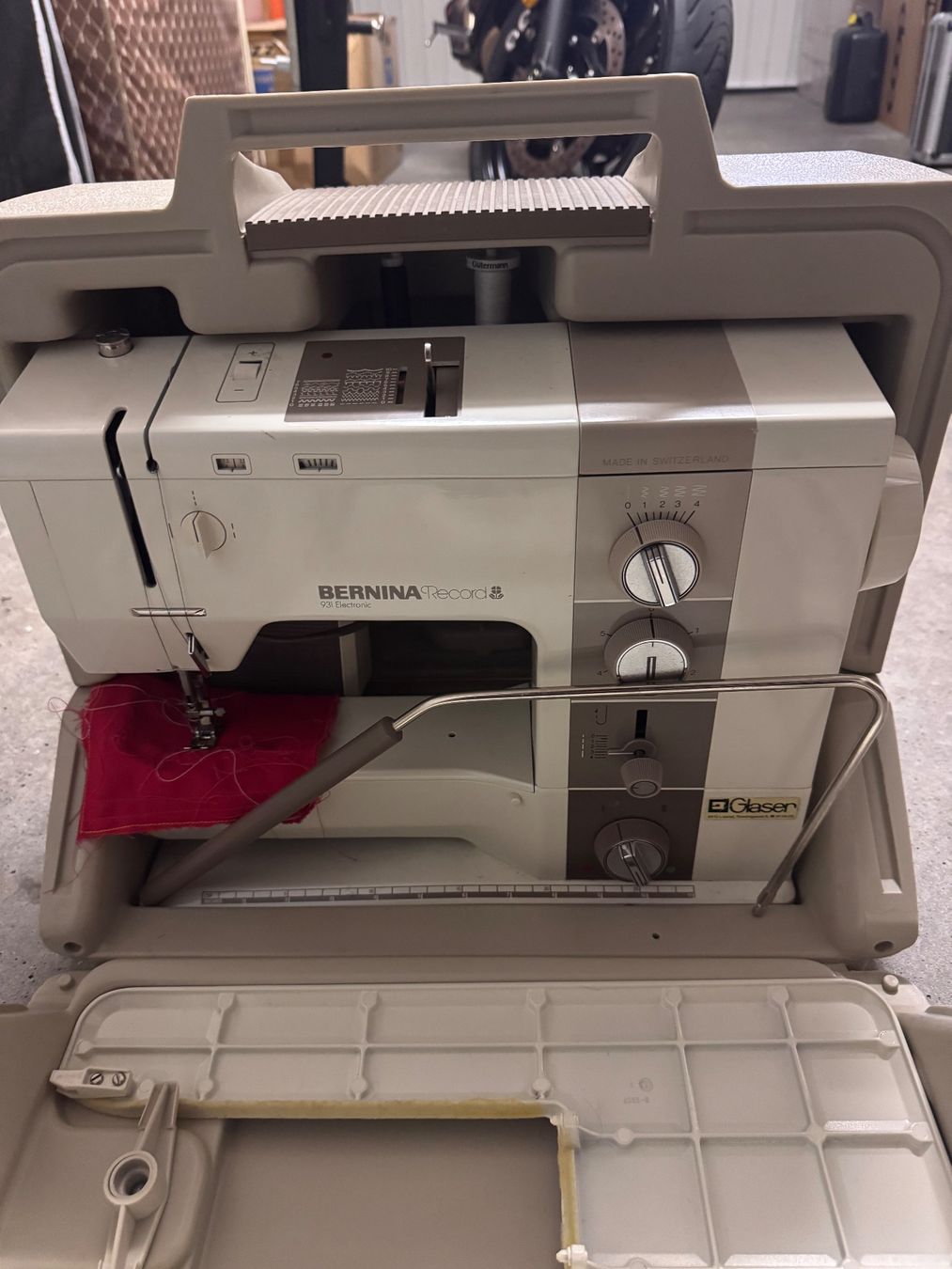 Bernina Nähmaschinen: Bernina Record 931 Electronic mit Originalkoffer – Neu (gemäss Beschreibung) aus Zunzgen von noa_wd92