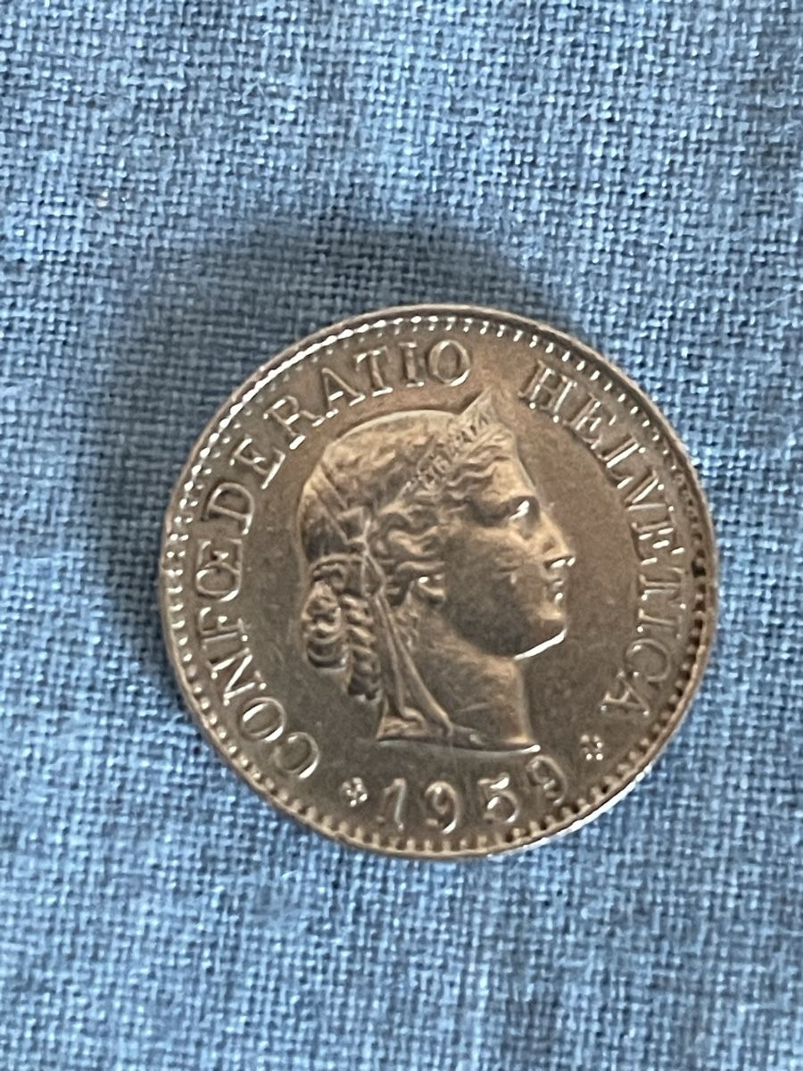 Tutti le monete: Batzen 10 Rappen 1959 – Usato da Igis venduto da rog_6t78 1