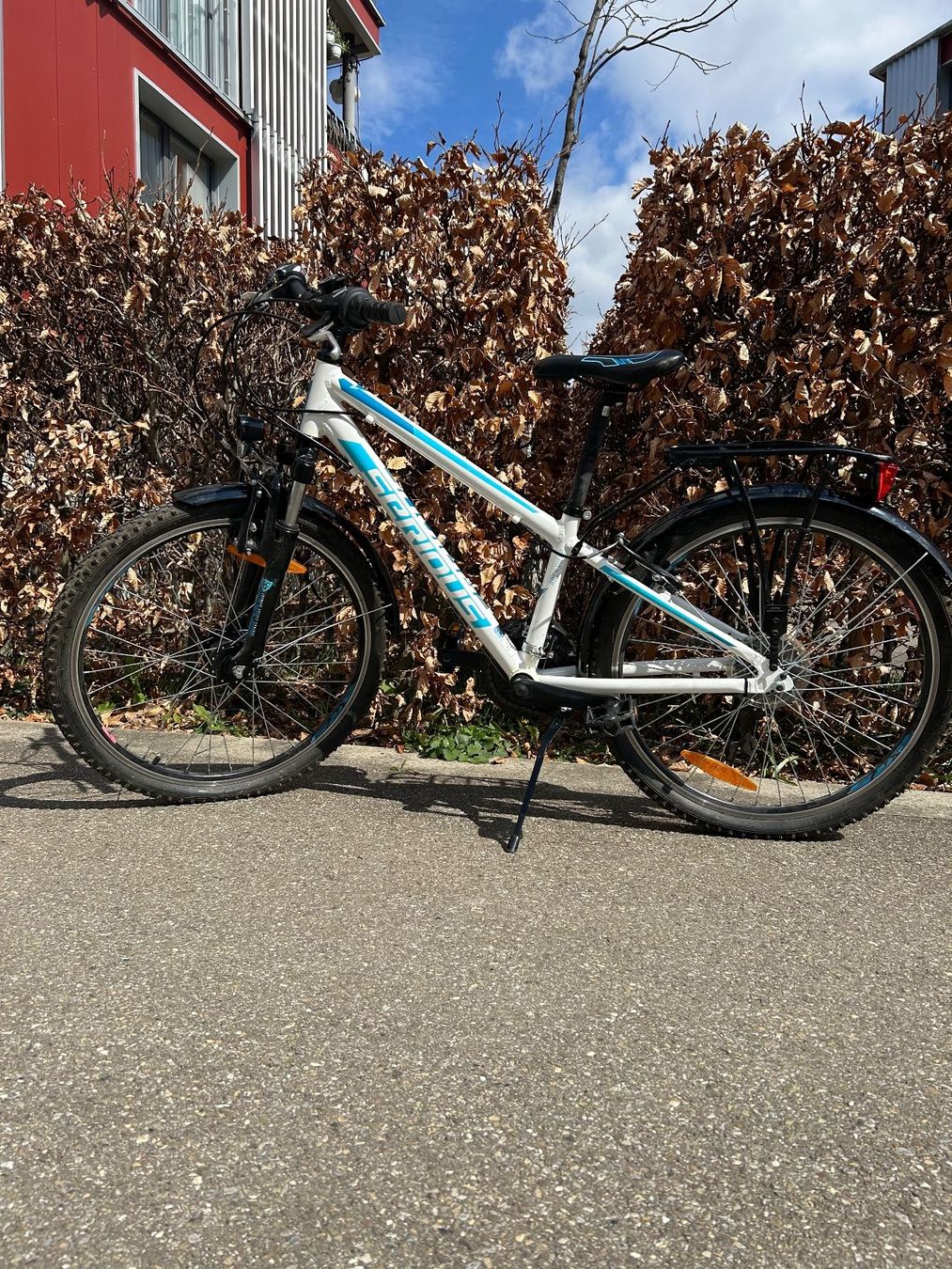 Velos: Serious Kindervelo 24'' in weiss/blau – Gebraucht aus Zürich von mirjam.frei