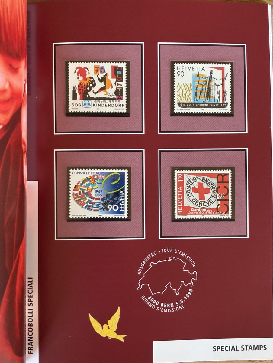 Tutti i francobolli: Jahrbuch 1999 postfrisch – Nuovo (secondo la descrizione) da Winterthur venduto da JayJays333 5