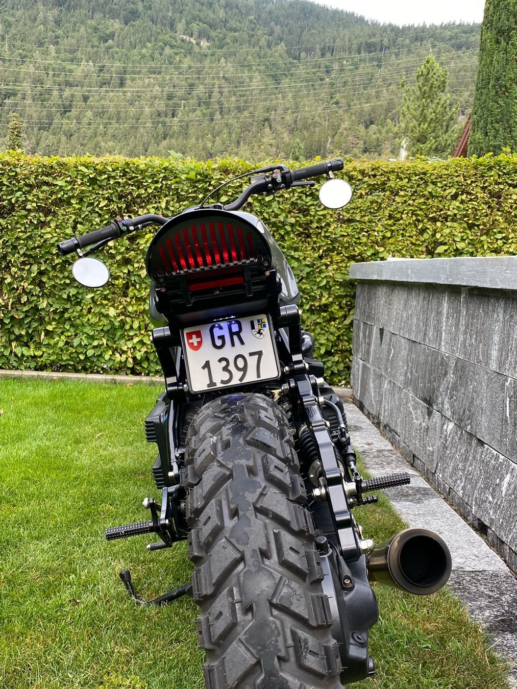 BMW Strada: BMW K100 Scrambler - Cafe Cacer Einzelstück – Usato da Rhäzüns venduto da donpaga 3