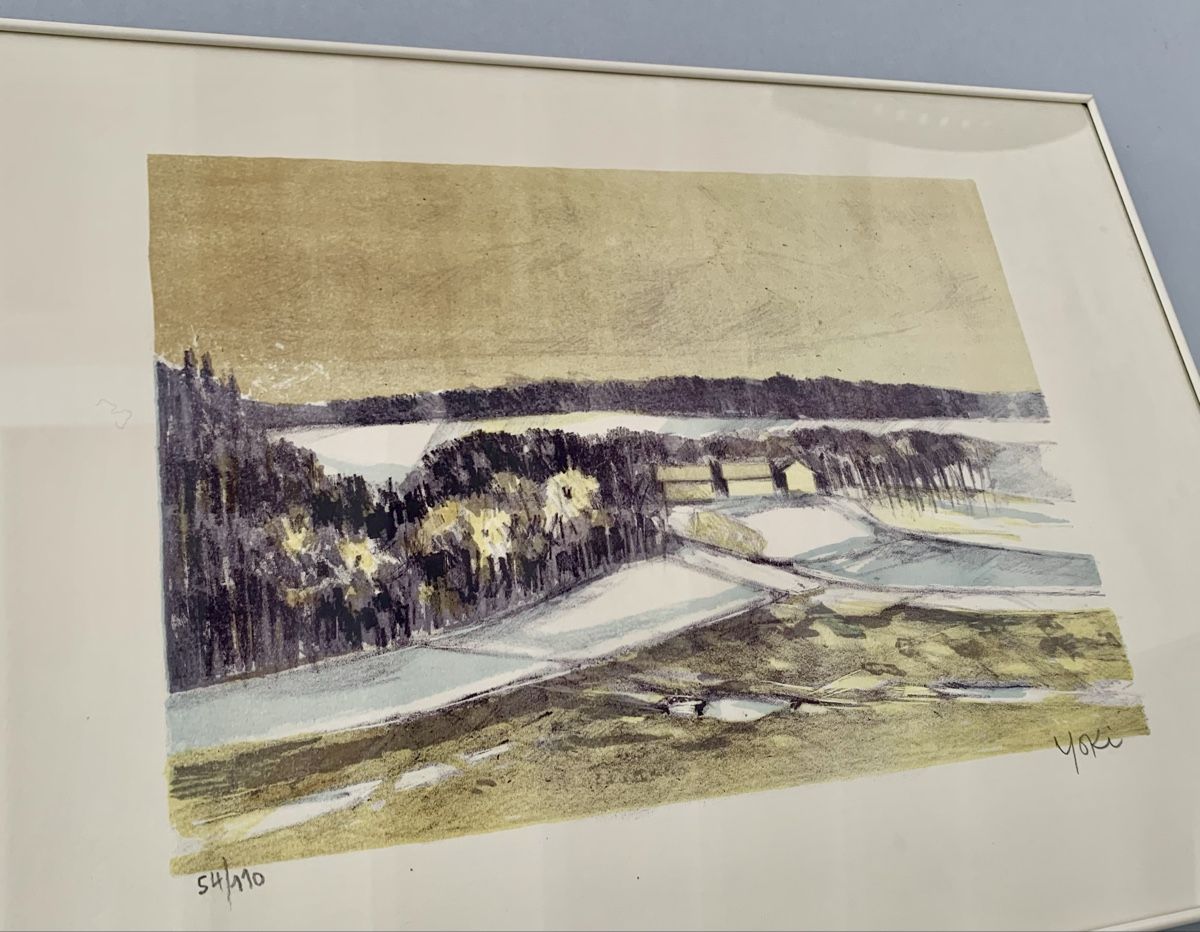 Grafica & Litografie: Schweizer Kunst - YOKI (Emile Aebischer, 1922-2012) – Usato da Düdingen venduto da polytropon_5 1