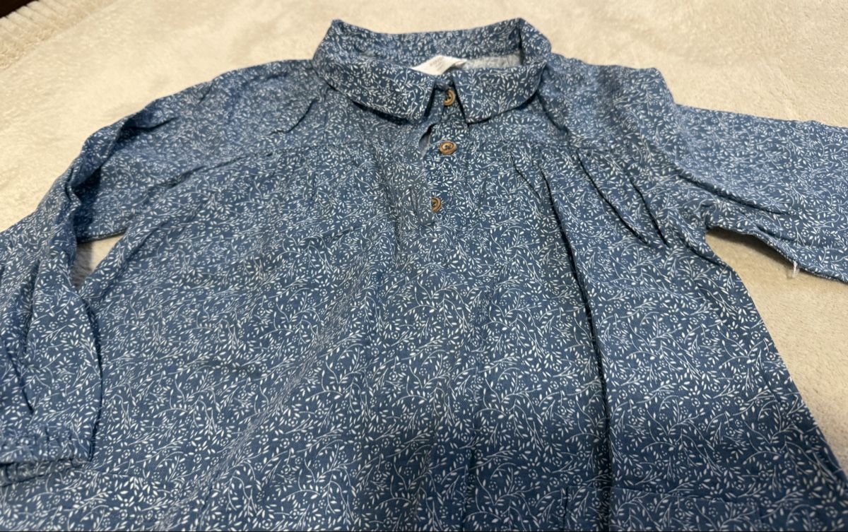 Mango Kleider & Röcke: Mädchen Kleid- Mango, GR. 98, Langarm, Top Zustand! – Neu (gemäss Beschreibung) aus Basel von AninaAti 1