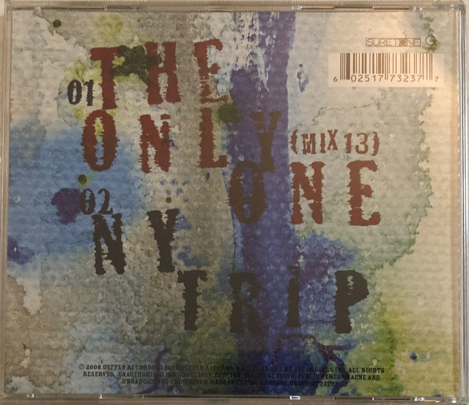 CD: THE CURE - ONLY ONE – Usato da Poliez-Pittet venduto da Newtown-Records 1