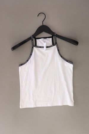 Calvin Klein Jeans Crop Top Gr. XS weiß