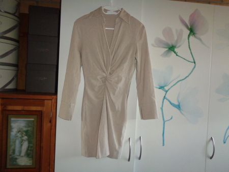 *** Mango Kleid mit Leinen / Seitenreissverschluss / Neu