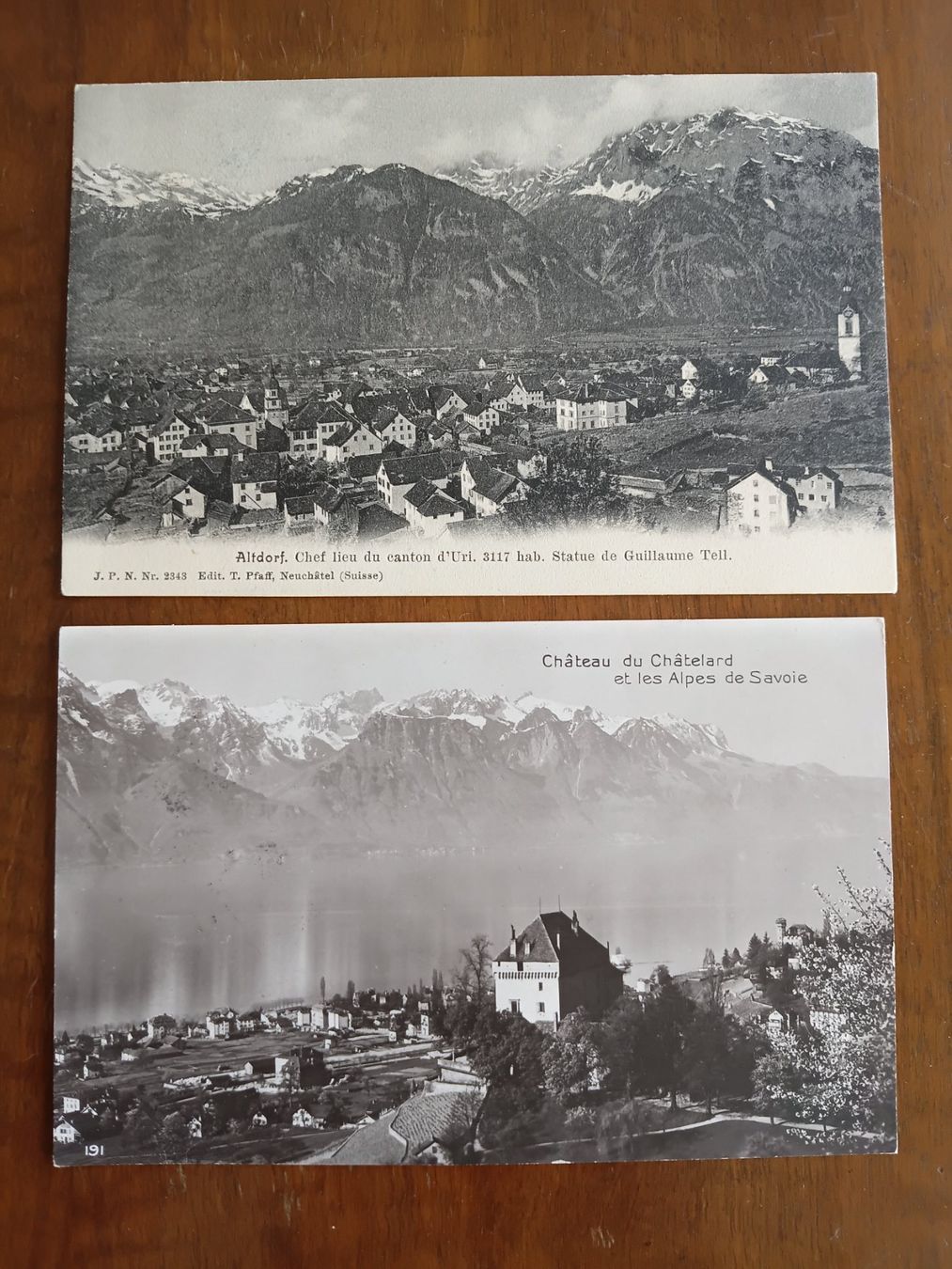 Cartoline postali: Riesen Posten über 300 Ansichtskarten, Nachlass, ab 1850 – Usato da Abtwil SG venduto da Ahuu 4