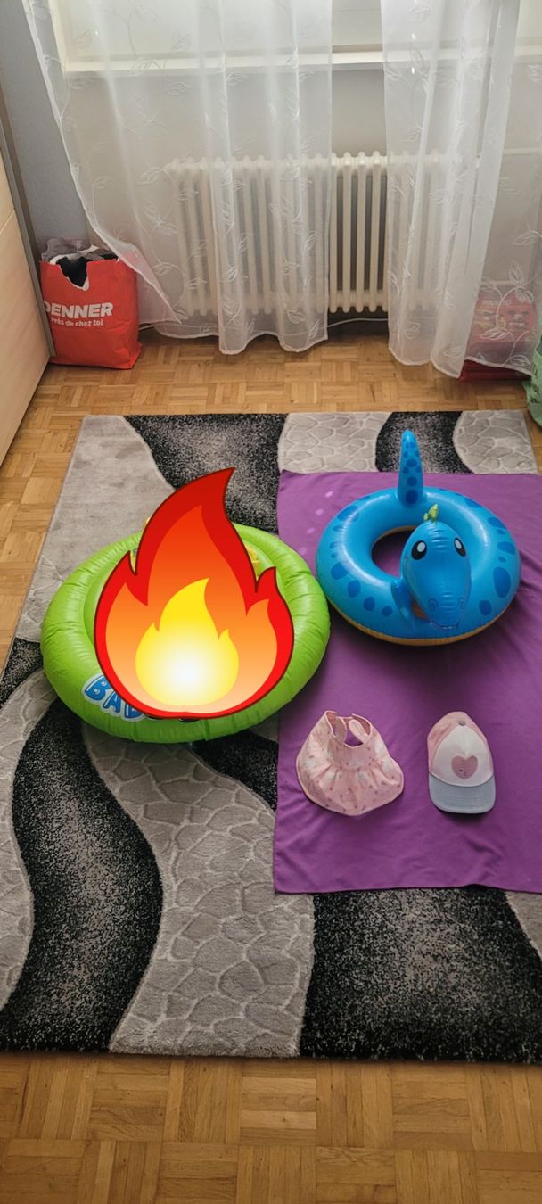 Salvagente: Bouée bébé ,servette microfibre, sandale t23,2 casqutte – Nuovo (secondo la descrizione) da Vevey venduto da obi_n8zc 2