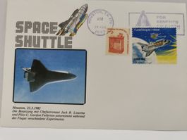 Enveloppe premier jour Space Shuttle Houston 1982 USA