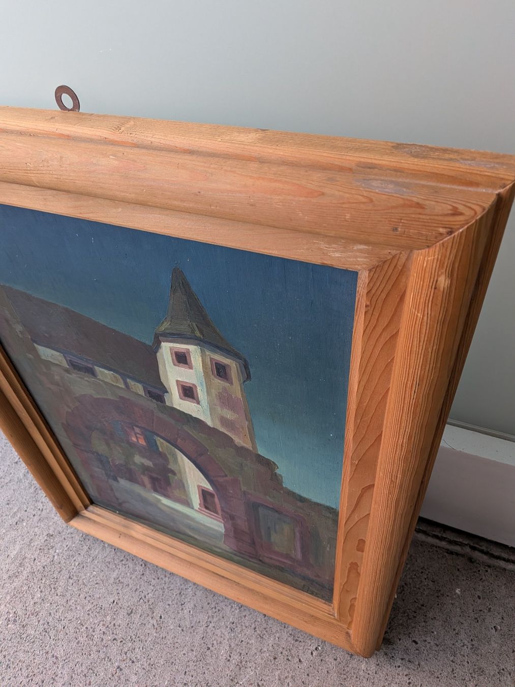 Gemälde: Gemälde Stadttor Monogramm – Gebraucht aus Emmen von magelan 3
