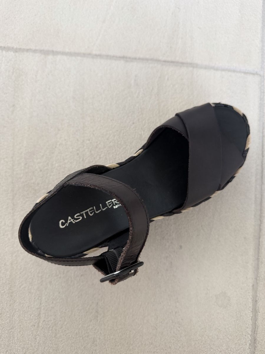 Damenschuhe: Casteller Sandalen 36 – Neu (gemäss Beschreibung) aus Kastanienbaum von Linobaby 2