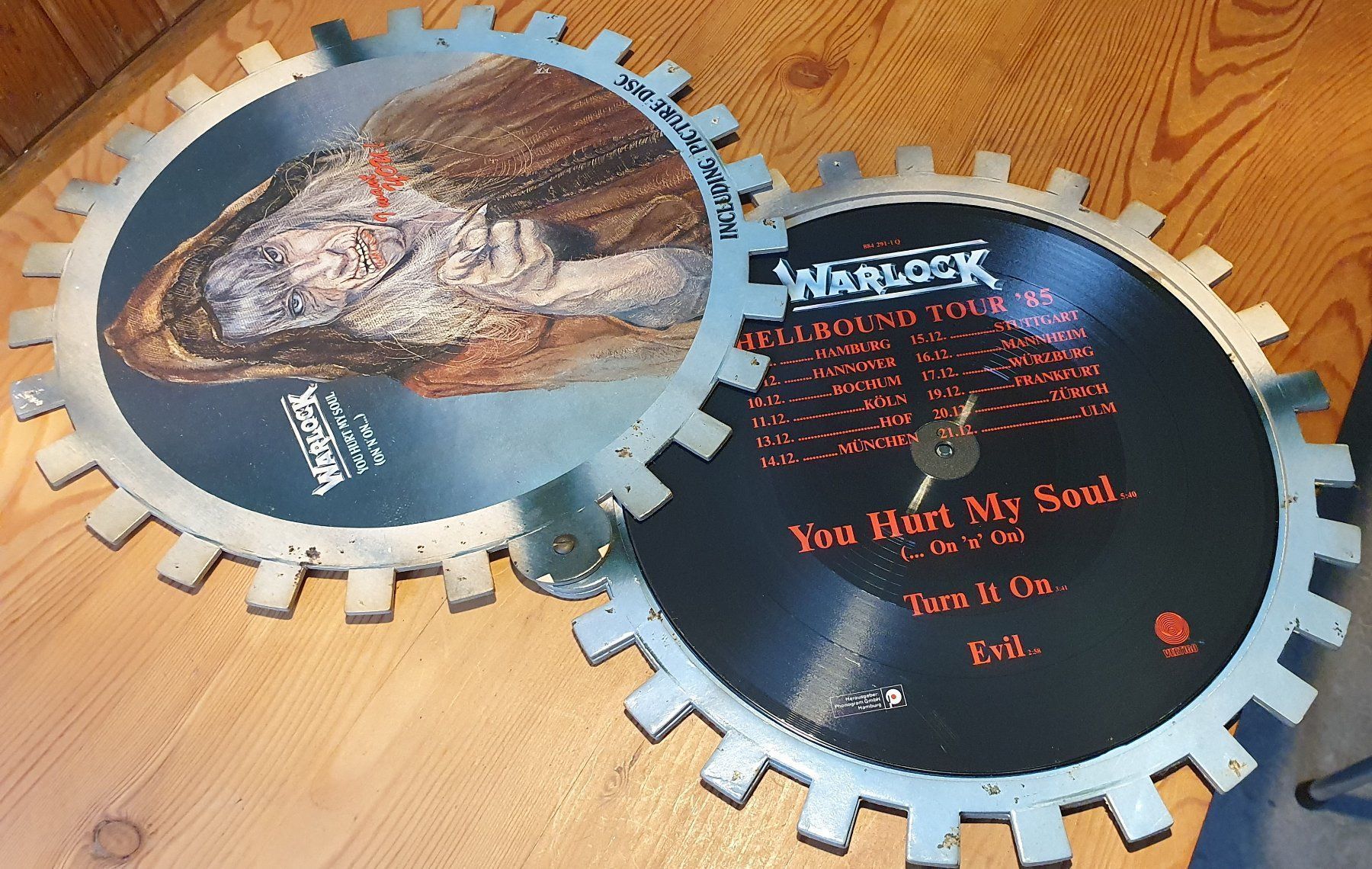 Schallplatten: Rarität: Warlock Gimmick EP 1985 – Gebraucht aus Zürich von Vesco01 3