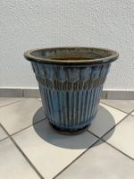 Antiker koreanischer hellblauer/grauer Tontopf für Pflanzen