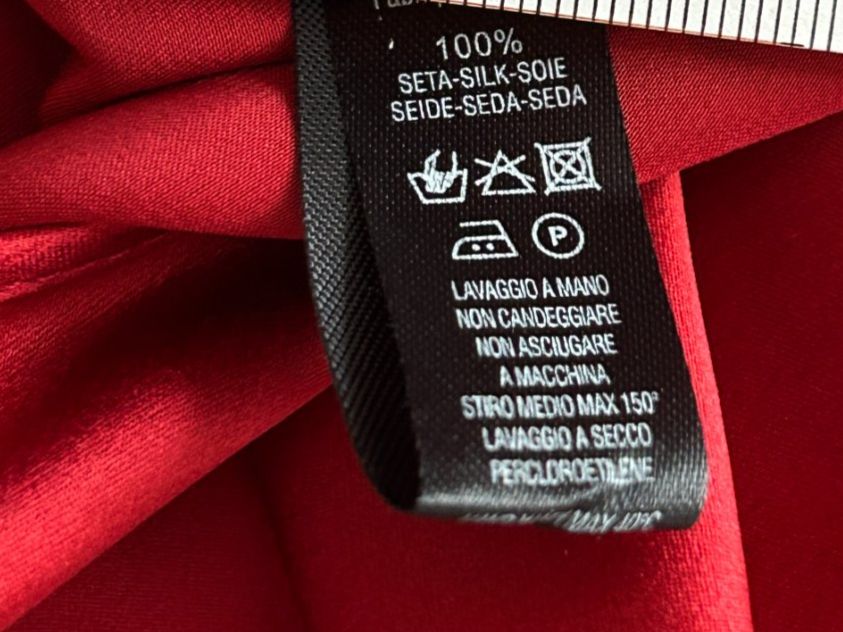 La Perla Vestiti: Neu: Rotes La Perla Kleid, 100% Seide, wunderschön & elegant – Nuovo e nell'imballaggio originale da Küsnacht ZH venduto da filo_fila8700 5