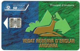 Telefonkarte Andorra AND-094 Reservat Enclar