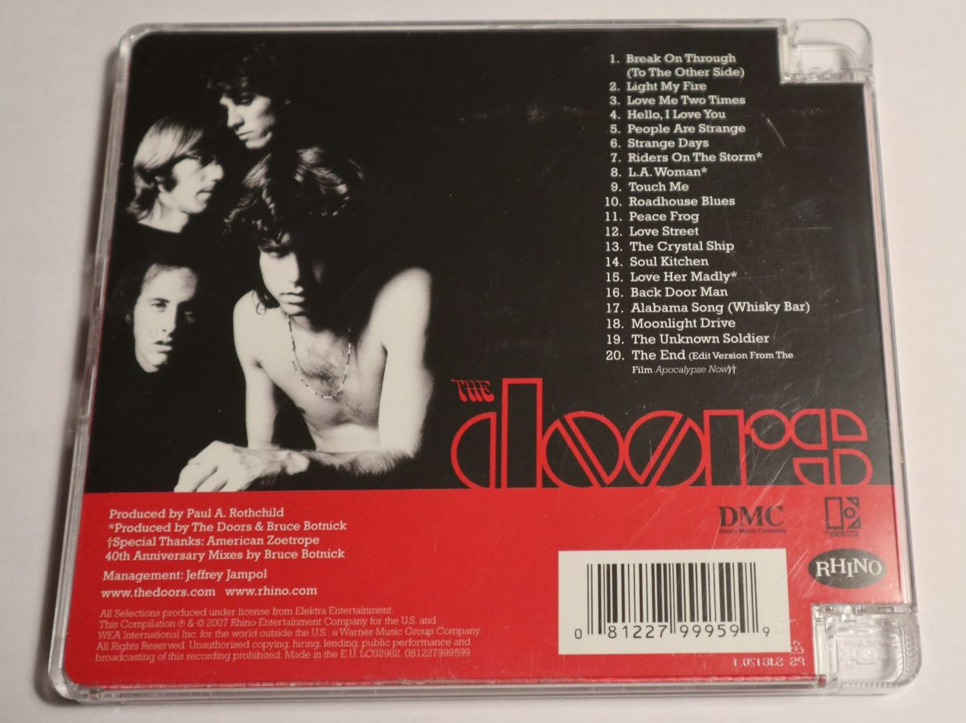 CD: CD The Doors The Very Best Of – Usato da Eschenbach SG venduto da Astalavista 1