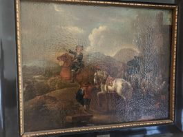 Gemälde Dirk Stoop 17.Jahrhundert Ölgemälde
