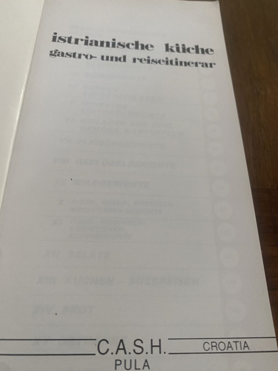 Libri: Gastro-Kochbuch, Istrien- Kroatien – Usato da Baden venduto da swiss-alps 1
