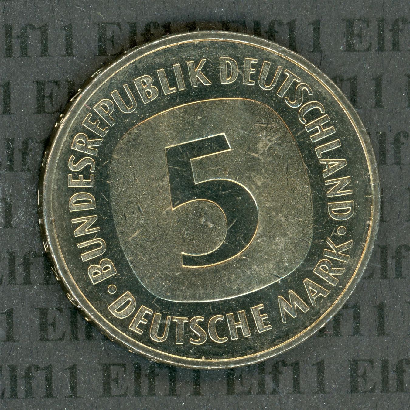 Tutti le monete: DEM___5.00 1982J unz 5 Deutsche Mark – Nuovo (secondo la descrizione) da Widnau venduto da Elf11 1