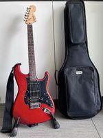 E-Gitarre Squier by Fender mit Zubehör 