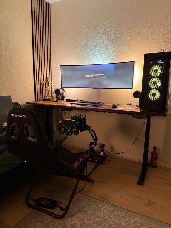 Fanatec DD Pro Sim Racing Rig / 8NM / 2x Lenkräder / QR2 uvm (Gebraucht ...