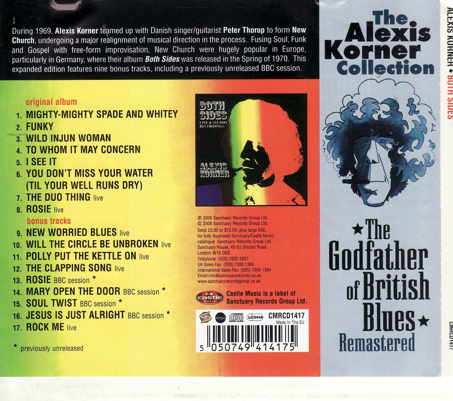 CDs: Alexis Korner – Both Sides – Neuf (Voir description) à Boussens par catfood01 1