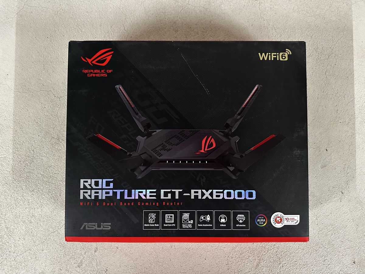 ASUS ROG Rapture GT-AX6000 WiFi 6 Gaming Router - New! (Neu (gemäss ...