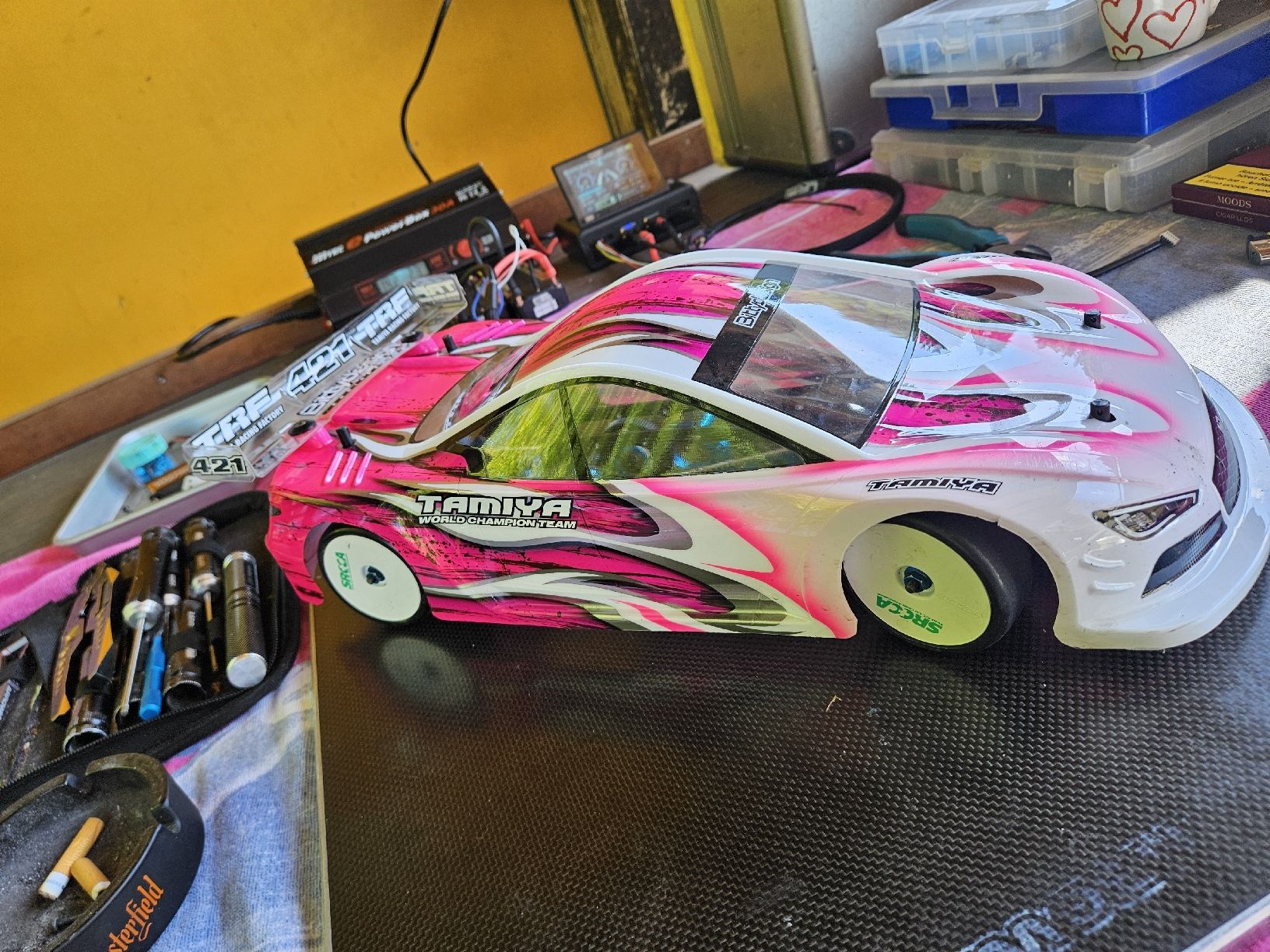 Tamiya Modellismo RC: Tamyia TA07 MS zu verkaufen – Usato da Bertschikon Gossau venduto da Fgformel1team 1