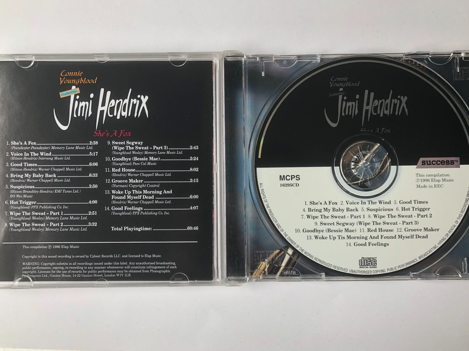 CD: Jimi Hendrix - She‘s A Fox – Usato da Oberried Brienz venduto da Chyara 2