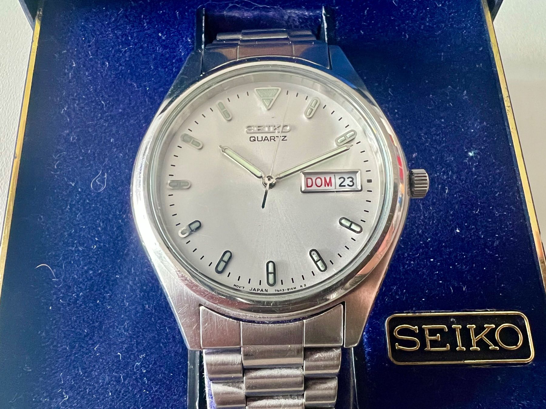 Seiko Montres: SEIKO Quartz Ref. 7N43-9041, with original box, mid 90‘s – D'occasion à Le Mont-sur-Lausanne par LycaGallery 2